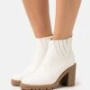 Anna Field Enkellaarsjes Met Hoge Hak - White -Trendy Verkoop 0b8249562cac4d449afd8a79716eb450