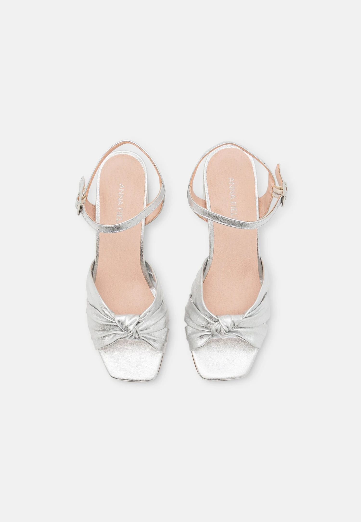 Anna Field Leather- Sandalen - Silver 8 Anna Field Leather- Sandalen - Silver - Afbeelding 6
