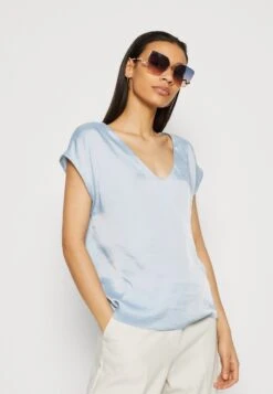 Anna Field T-Shirt Basic - Light Blue -Trendy Verkoop 0d81a9fac77c4c5dabef03d4d45d43c6