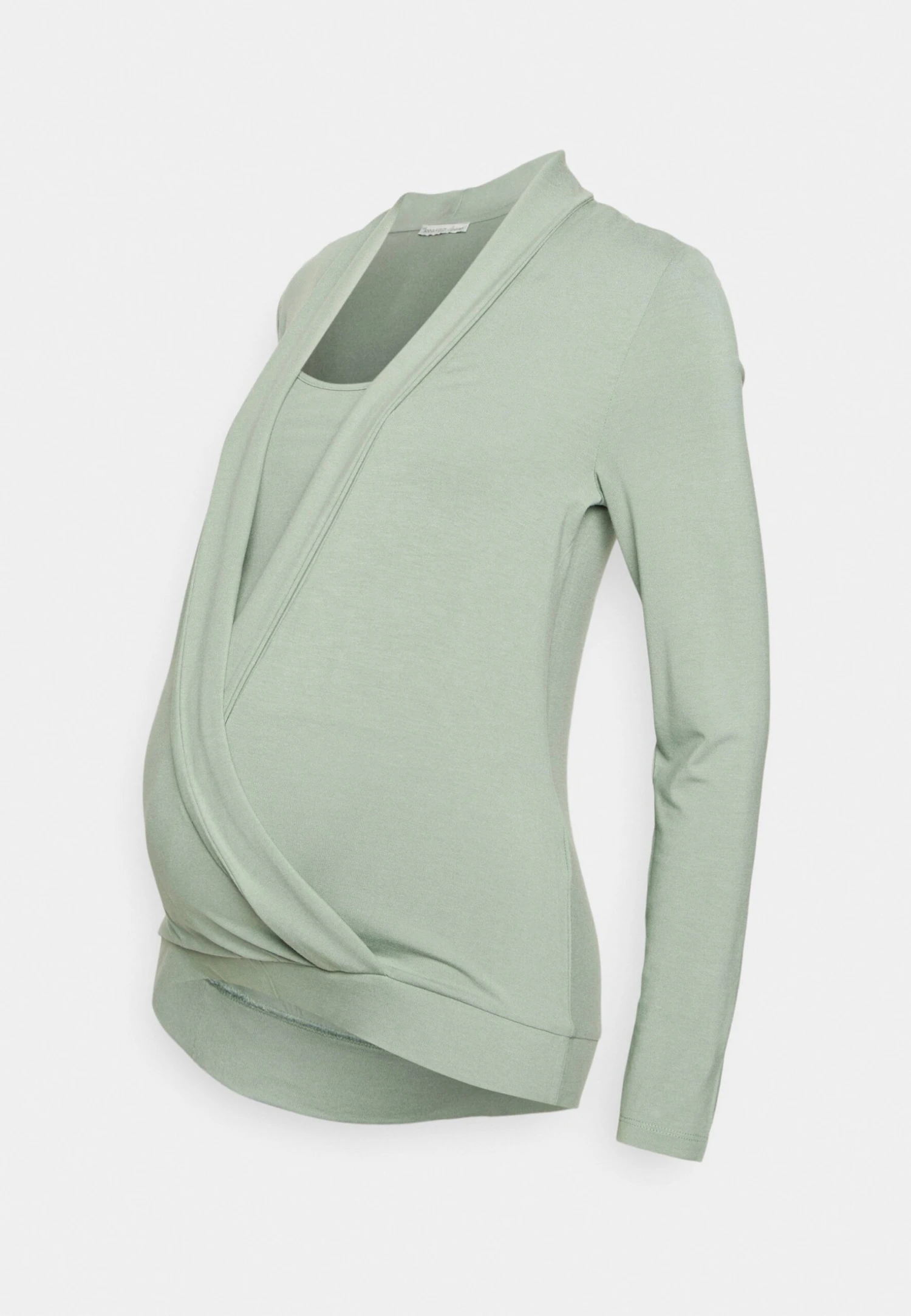 Circ Nursing Wrap Over Long Sleev - Longsleeve - Light Green 7 Circ Nursing Wrap Over Long Sleev - Longsleeve - Light Green - Afbeelding 5