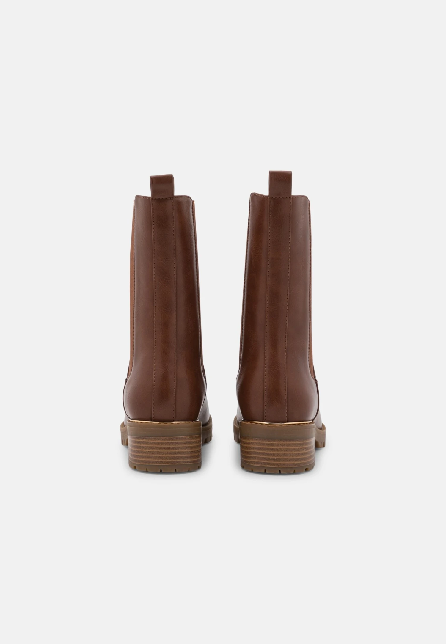 Korte Laarzen - Cognac 6 Korte Laarzen - Cognac - Afbeelding 4