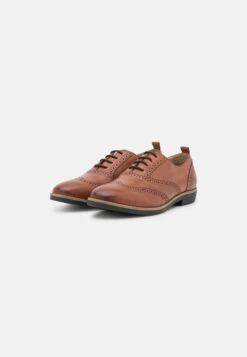 Anna Field Leather- Veterschoenen - Cognac -Trendy Verkoop 200a9e702fed45668838a924d4fa08f5