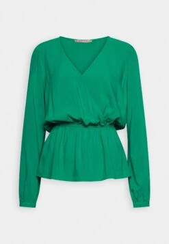 Anna Field Peplum - Blouse - Green -Trendy Verkoop 27e892f3d0e04db4af7696cbe3a8b9d2