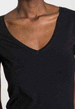 Anna Field 2 Pack - T-Shirt Basic - Black -Trendy Verkoop 3323c24a61a44f249dccca07ebbd58a4