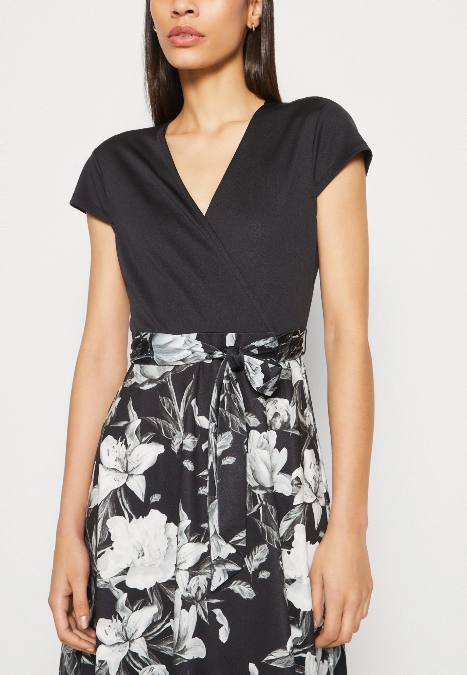 Anna Field Jerseyjurk - Black/Grey/White 10 Anna Field Jerseyjurk - Black/Grey/White - Afbeelding 8