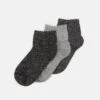 Anna Field Lurex Socks 3 Pack - Sokken - Grey/Black -Trendy Verkoop 3a9a8570f02344c6a4aefc39406ada84