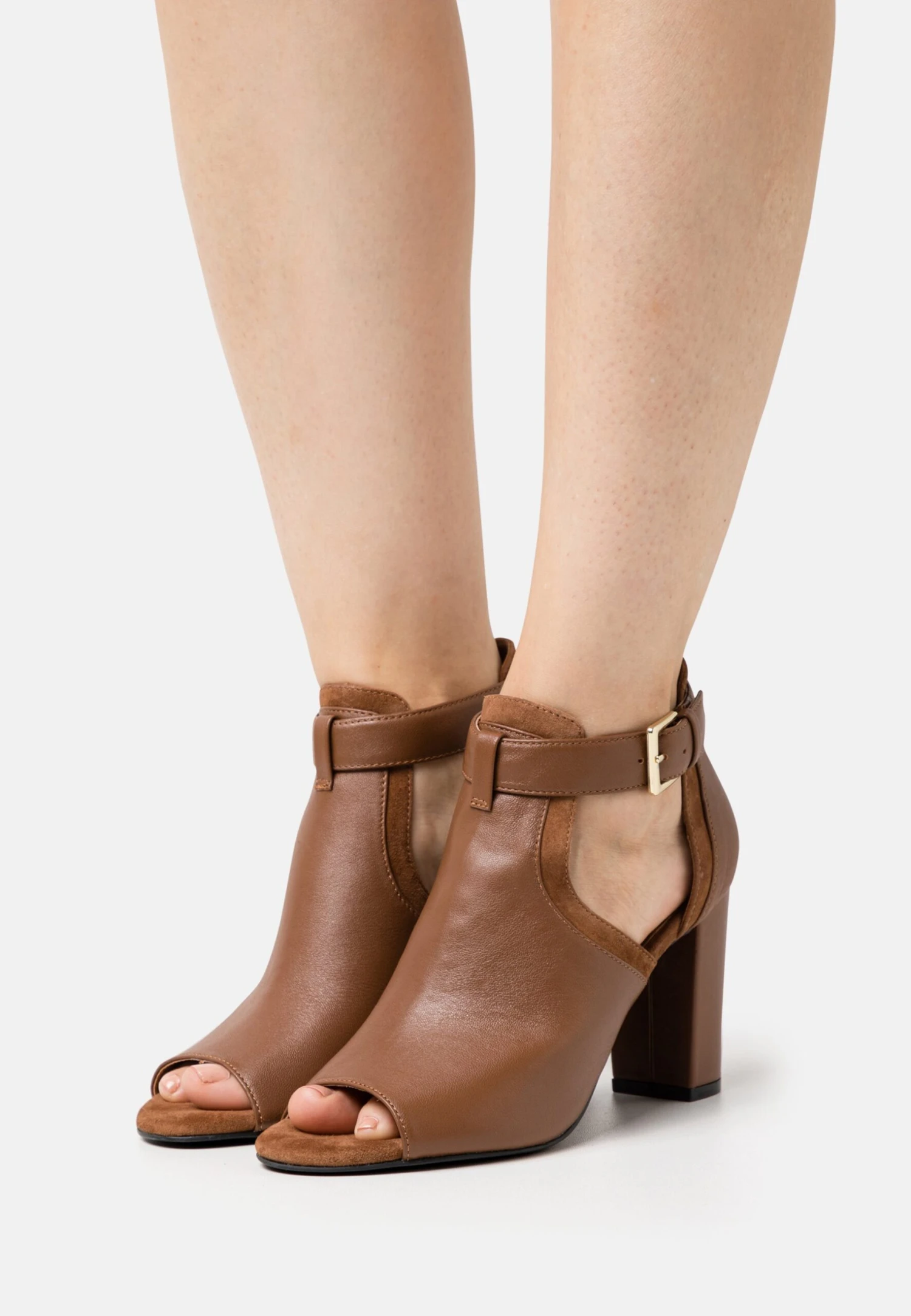 Anna Field Leather - Sandalen Met Enkelbandjes - Cognac 3 Anna Field Leather - Sandalen Met Enkelbandjes - Cognac