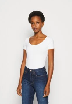 Anna Field 3 Pack - T-Shirt Basic - Purple/White/Mottled Light Grey -Trendy Verkoop 454d356d0b2a42949c34745dcafe995f