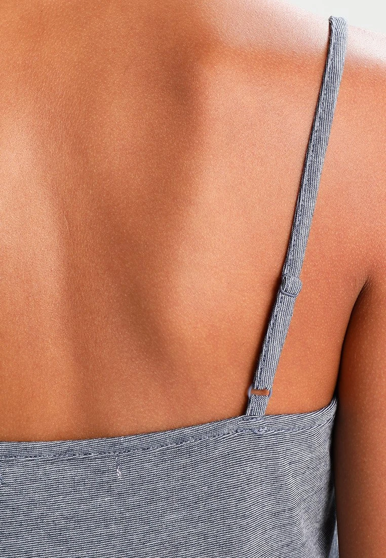 Anna Field Sarah Short Pj Set- Pyjama - Off-White/Dark Blue 5 Anna Field Sarah Short Pj Set- Pyjama - Off-White/Dark Blue - Afbeelding 4