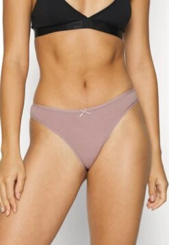 Anna Field Georgina 7Pp Thong Cotton - String - Black/Pink -Trendy Verkoop 4b32aad786514479923d25cd5c95ab9a