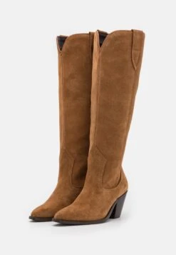 Anna Field Leather - Cowboy-/Bikerlaarzen - Cognac -Trendy Verkoop 4c07a08dcb174130bf83a2f2b434367a