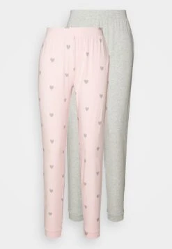 Anna Field 2 Pack - Pyjamabroek - Pink/Grey -Trendy Verkoop 4ce23d4b601c4890b389dc9f532fa111