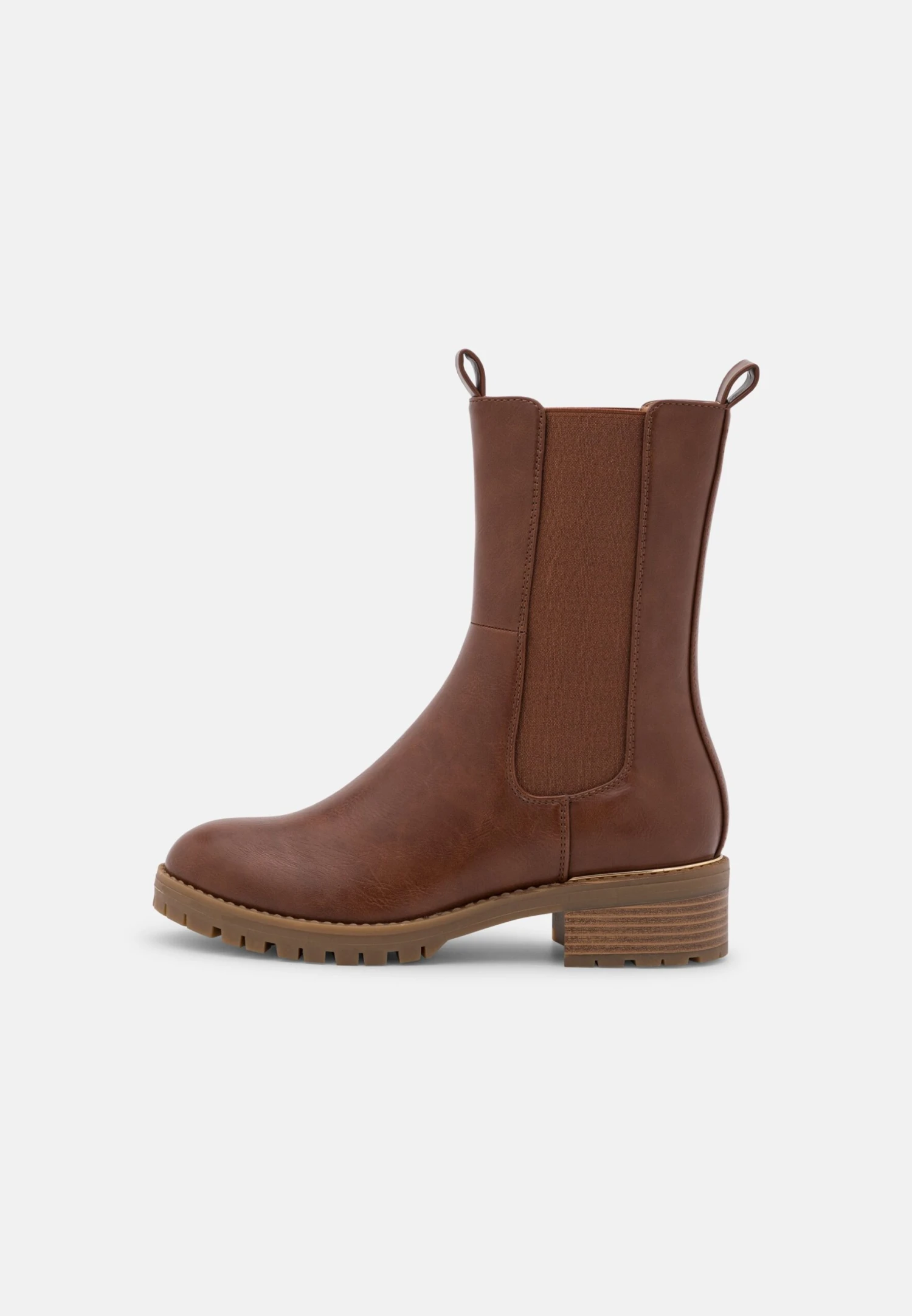 Korte Laarzen - Cognac 4 Korte Laarzen - Cognac - Afbeelding 2