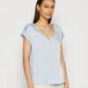 Anna Field T-Shirt Basic - Light Blue -Trendy Verkoop 53276ac3c4eb4b0cadc6184d85f77ad4