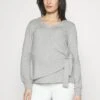 Sweater Met Rits - Mottled Light Grey -Trendy Verkoop 53fe36eb30724d439c82c780f13f6918