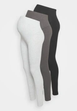 3 Pack - Legging - Black/Mottled Light Grey/Mottled Dark Grey -Trendy Verkoop 56f75139b3584cc78536c058617bd5ec