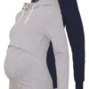2 Pack Nursing Hoodie - Hoodie - Light Grey/Dark Blue -Trendy Verkoop 572ba59e88ee41f5a21e5d17c4e8d7ad