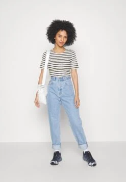 T-Shirt Print - Dark Blue White -Trendy Verkoop 5f2d7b6887fe4829bf164a7f0ac20d5a