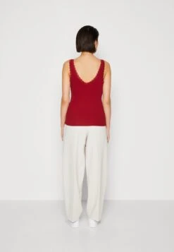 Anna Field Top - Dark Red -Trendy Verkoop 611329bc143c487ab73c6520c9ca3a36