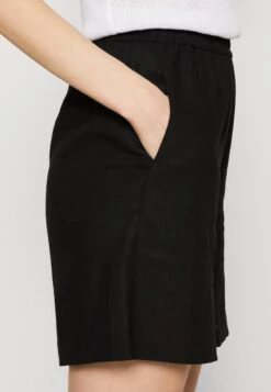 Anna Field Linen Mix - Shorts - Black -Trendy Verkoop 677d59203b6245768daedc7d2b41d96d