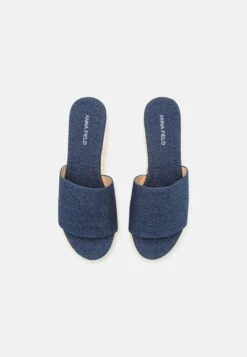 Anna Field Muiltjes Met Hak - Blue Denim 13 Anna Field Muiltjes Met Hak - Blue Denim -Trendy Verkoop 6d76dbae16e84f4593fadd9b91b71b47