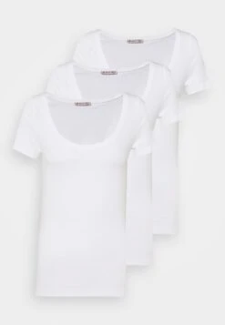 Anna Field 3 Pack - T-Shirt Basic - White 12 Anna Field 3 Pack - T-Shirt Basic - White -Trendy Verkoop 761f2bf994f04694bdad134d50a5d03f