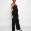 Strappy Drappy Cintered- Jumpsuit - Black -Trendy Verkoop 78855ad2f24c45ab8a807e2151aa5b1c