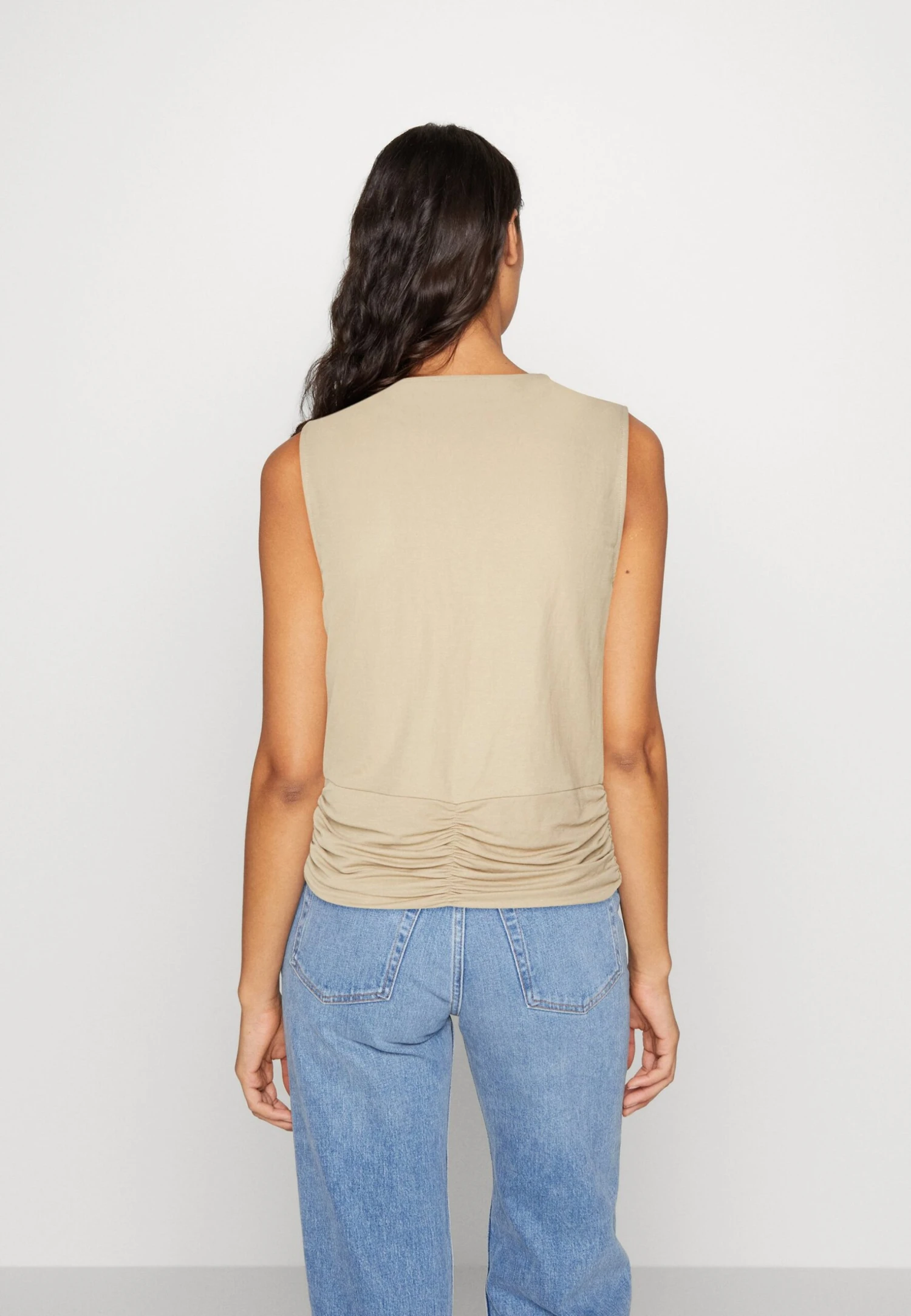 Anna Field Top - Sand 5 Anna Field Top - Sand - Afbeelding 3