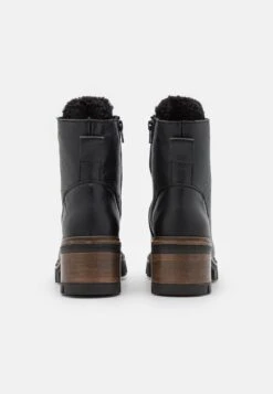 Anna Field Leather Winter Bootie - Snowboots- Black -Trendy Verkoop 7aa2b8ff28da493e889f79c3ad2d1b2c