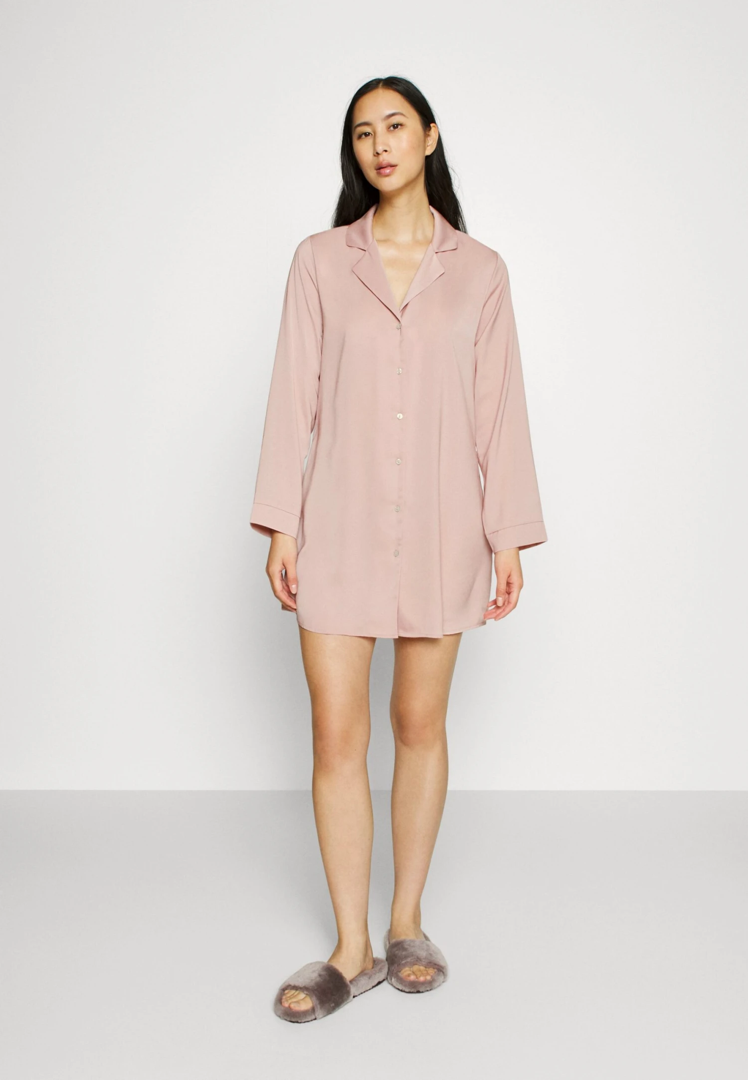 Anna Field Nachtjapon - Pink 4 Anna Field Nachtjapon - Pink - Afbeelding 2