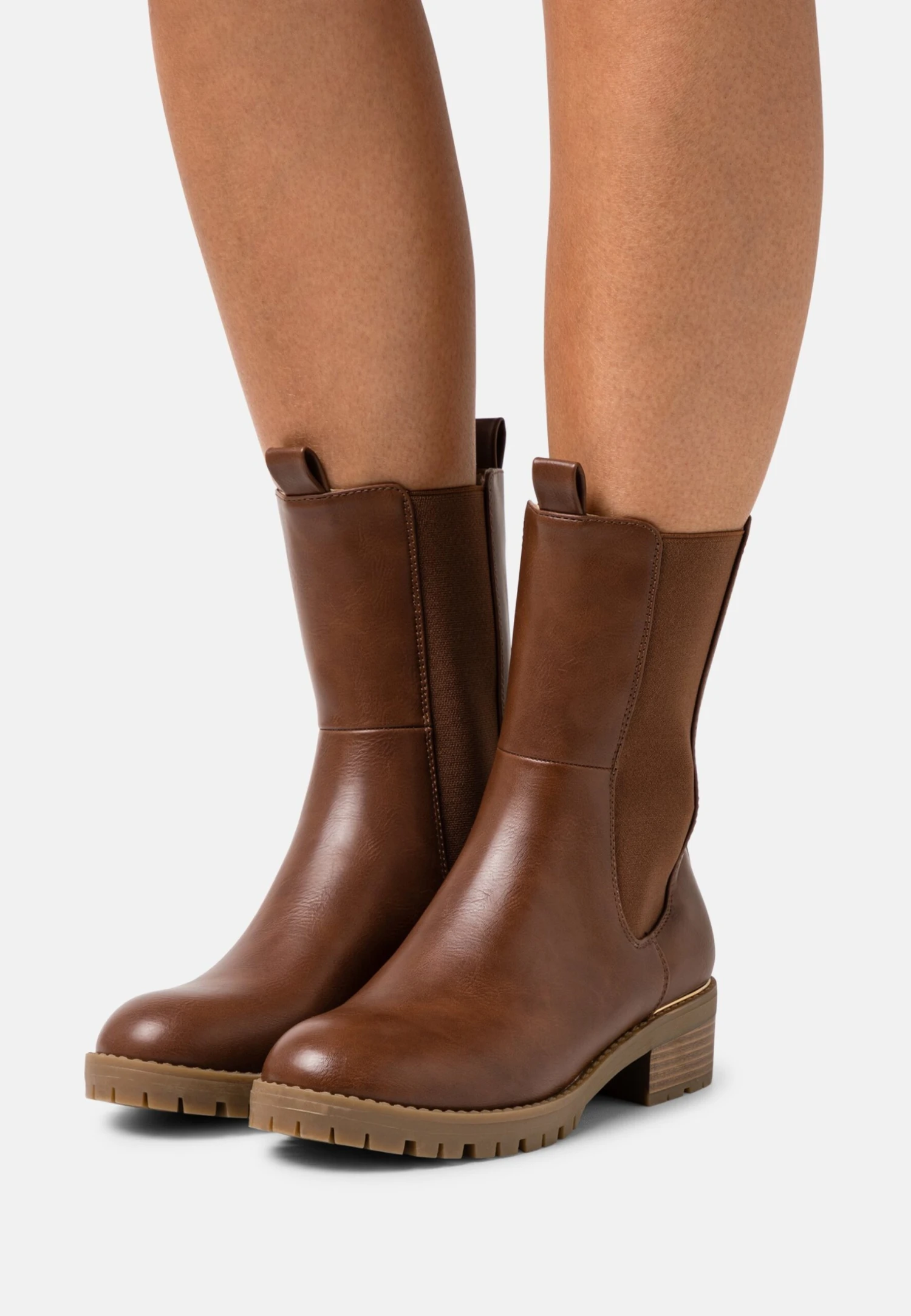 Korte Laarzen - Cognac 3 Korte Laarzen - Cognac