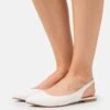 Anna Field Slingback Ballerina´S - White -Trendy Verkoop 822c854bc6cd42baacc74b9679a0e501