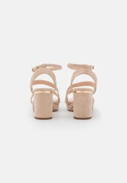 Leather- Sandalen Met Hoge Hak - Light Pink -Trendy Verkoop 86edb4edc76d435c9b110b0332a8708a