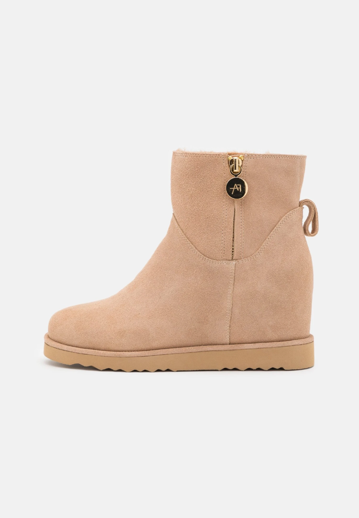 Anna Field Leather Winter Boot - Korte Laarzen - Beige 4 Anna Field Leather Winter Boot - Korte Laarzen - Beige - Afbeelding 2