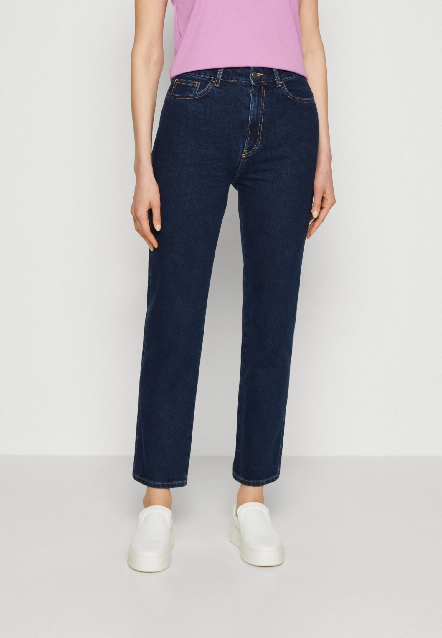 Anna Field Straight Leg Jeans - Blue Denim 3 Anna Field Straight Leg Jeans - Blue Denim