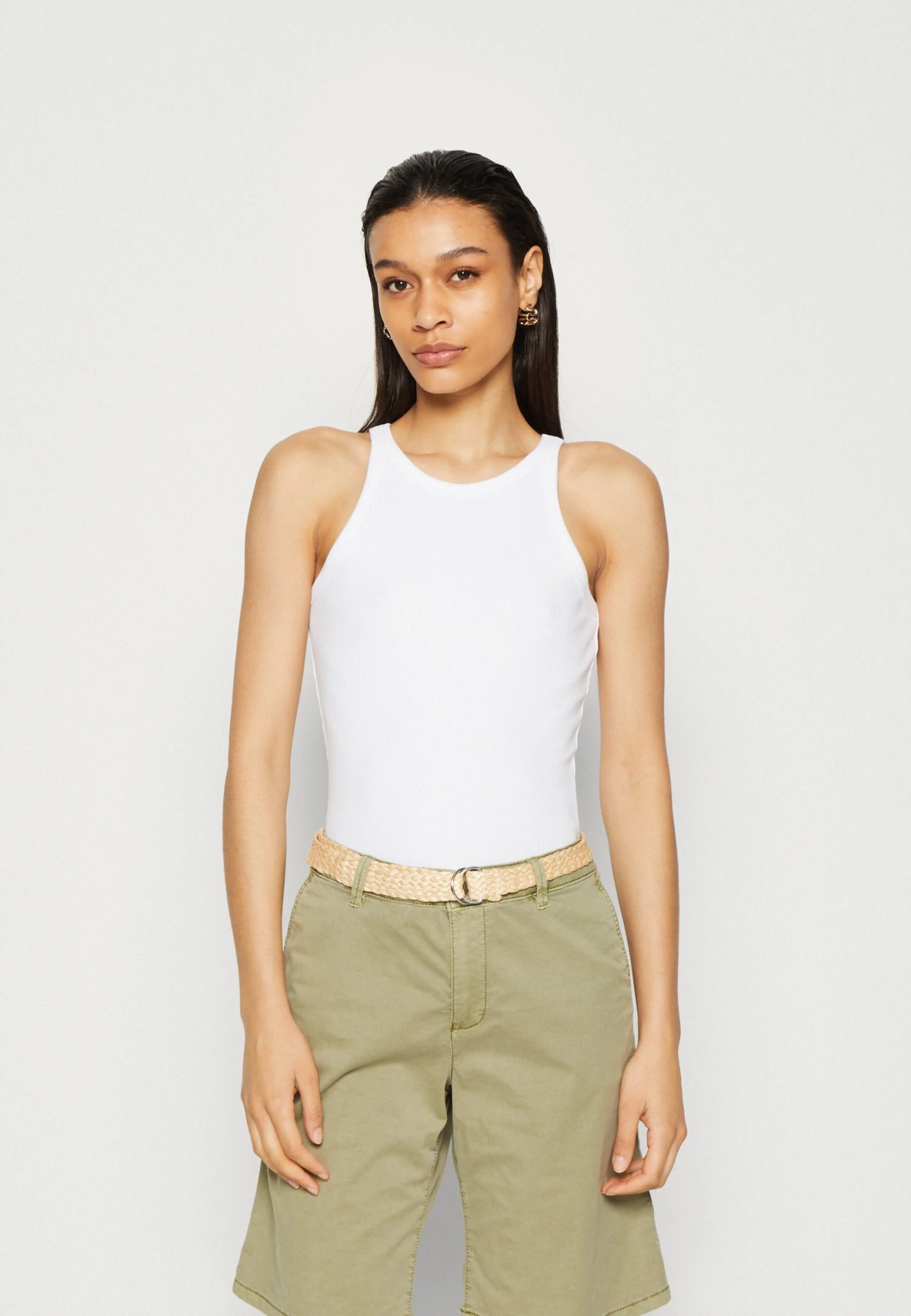 Anna Field 2 Pack - Top - Blue/White/White 4 Anna Field 2 Pack - Top - Blue/White/White - Afbeelding 2