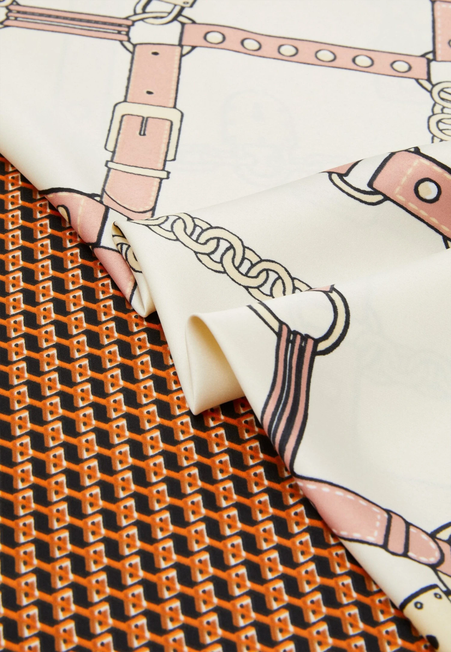 Anna Field 2 Pack - Halsdoek - Brown/Off-White 6 Anna Field 2 Pack - Halsdoek - Brown/Off-White - Afbeelding 4