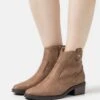 Anna Field Cowboy-/Bikerlaarsjes - Taupe -Trendy Verkoop 90fe5451f03f4a93812530fab509ed8a