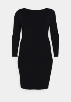 Offener Rücken Mini Strickkleid - Etui-Jurk - Black -Trendy Verkoop 9376ca4995774193b616d43c8ca0a890