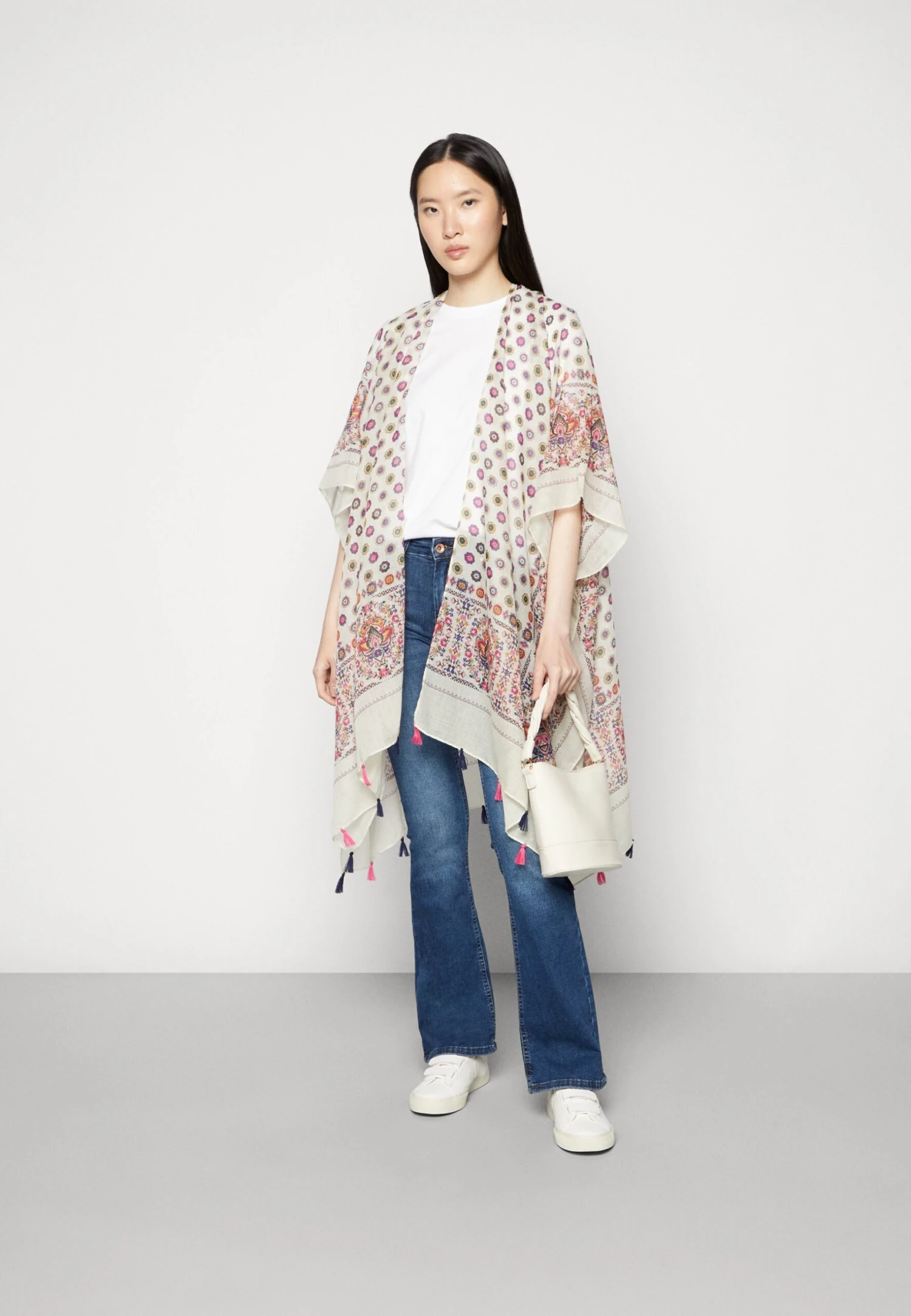 Anna Field Poncho - Tan 4 Anna Field Poncho - Tan - Afbeelding 2