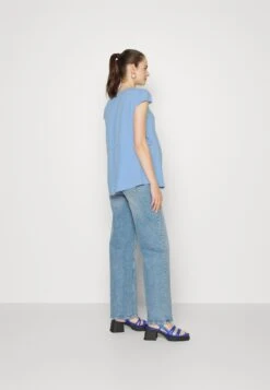 Blouse - Light Blue -Trendy Verkoop a05f53bafeba46838acba286958b2eae