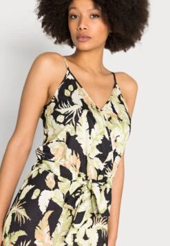 Anna Field Jumpsuit - Black/Green -Trendy Verkoop a63ce494ed10460990b5edb31e19ab14