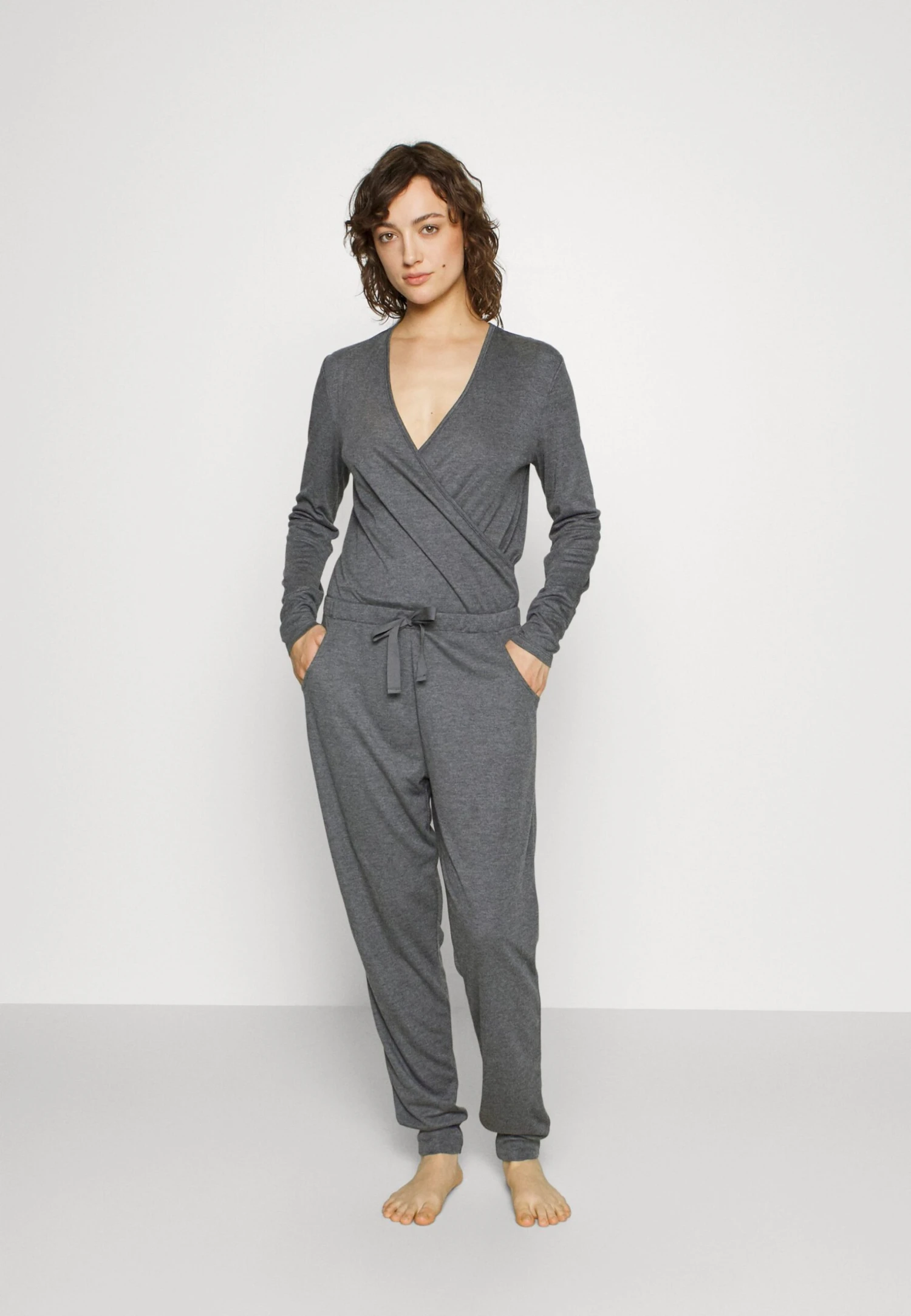 Anna Field Pyjama - Dark Grey 4 Anna Field Pyjama - Dark Grey - Afbeelding 2