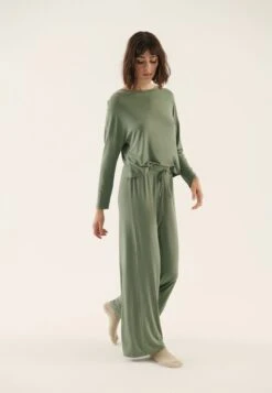 Anna Field Wide Leg - Pyjama - Khaki 11 Anna Field Wide Leg - Pyjama - Khaki -Trendy Verkoop b0582ddda7cb423eabcd79a9b5e373dc