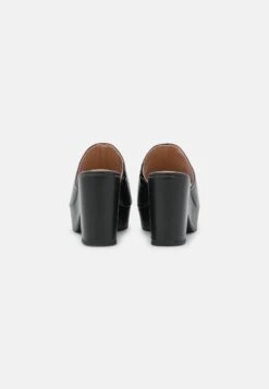 Wide Fit - Muiltjes Met Hak - Black -Trendy Verkoop b55520beef73467197135975547764b9