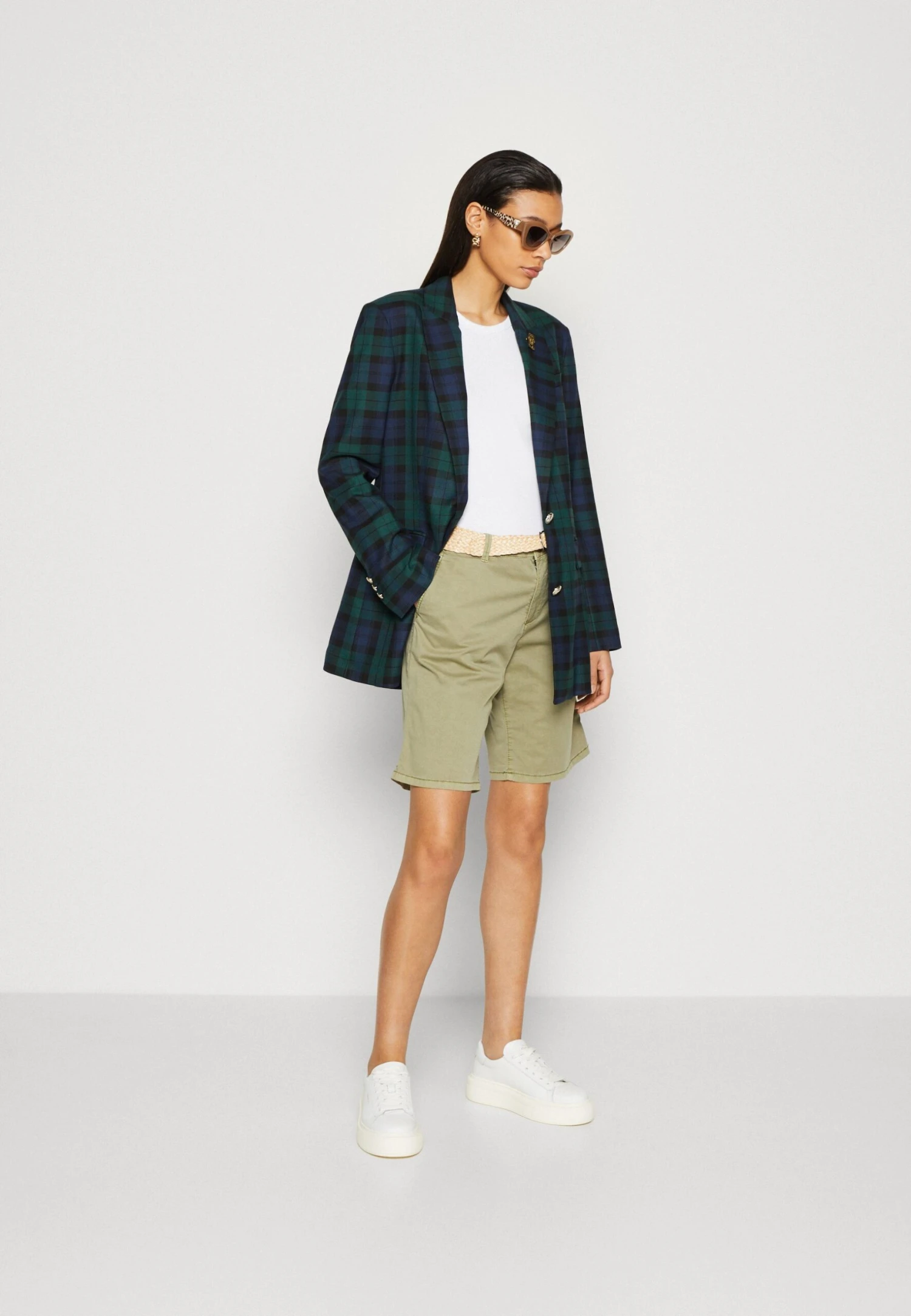 Anna Field 2 Pack - Top - Blue/White/White 3 Anna Field 2 Pack - Top - Blue/White/White