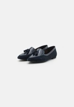 Anna Field Leather - Ballerina'S - Dark Blue -Trendy Verkoop c71ef971b2ea44ce90a3c3e2e9cbc6ff