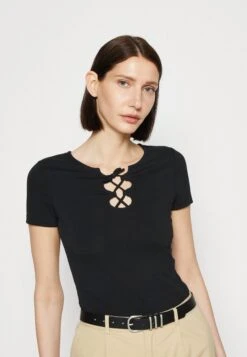 Anna Field T-Shirt Print - Black -Trendy Verkoop cce24ace0a6a443f83dbcb89b116f752