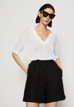 Anna Field Linen Mix - Shorts - Black -Trendy Verkoop d3ba71a9d9014256835a8528115de81c