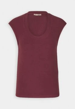 Anna Field T-Shirt Basic - Dark Red